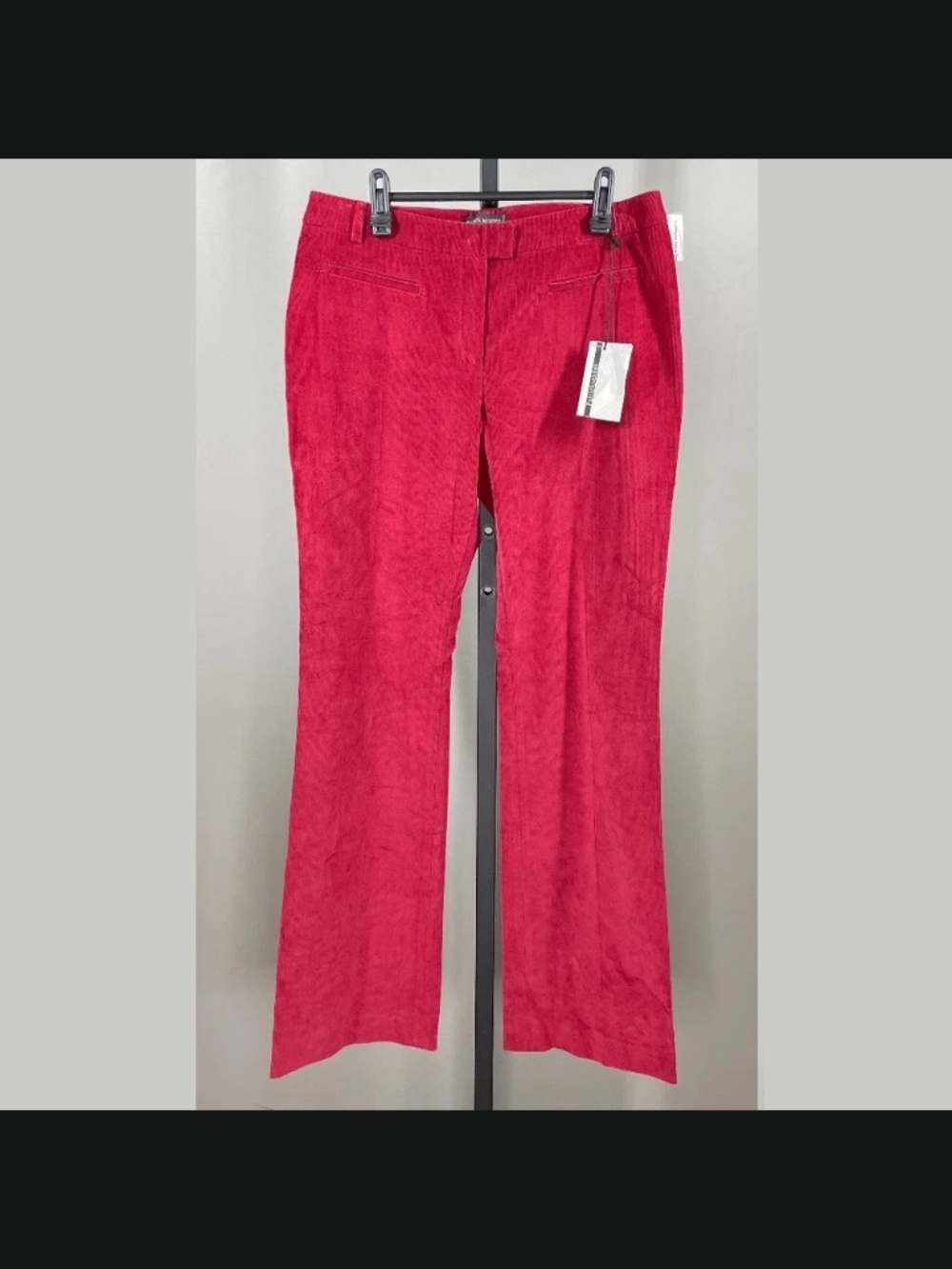 NEW Patrick Mendes Pants Womens Large 10 corduroy straight boot cut designer